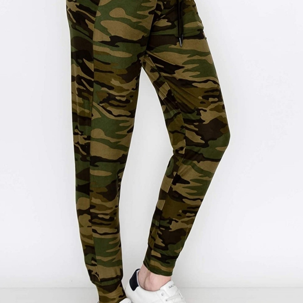 Camo joggers
